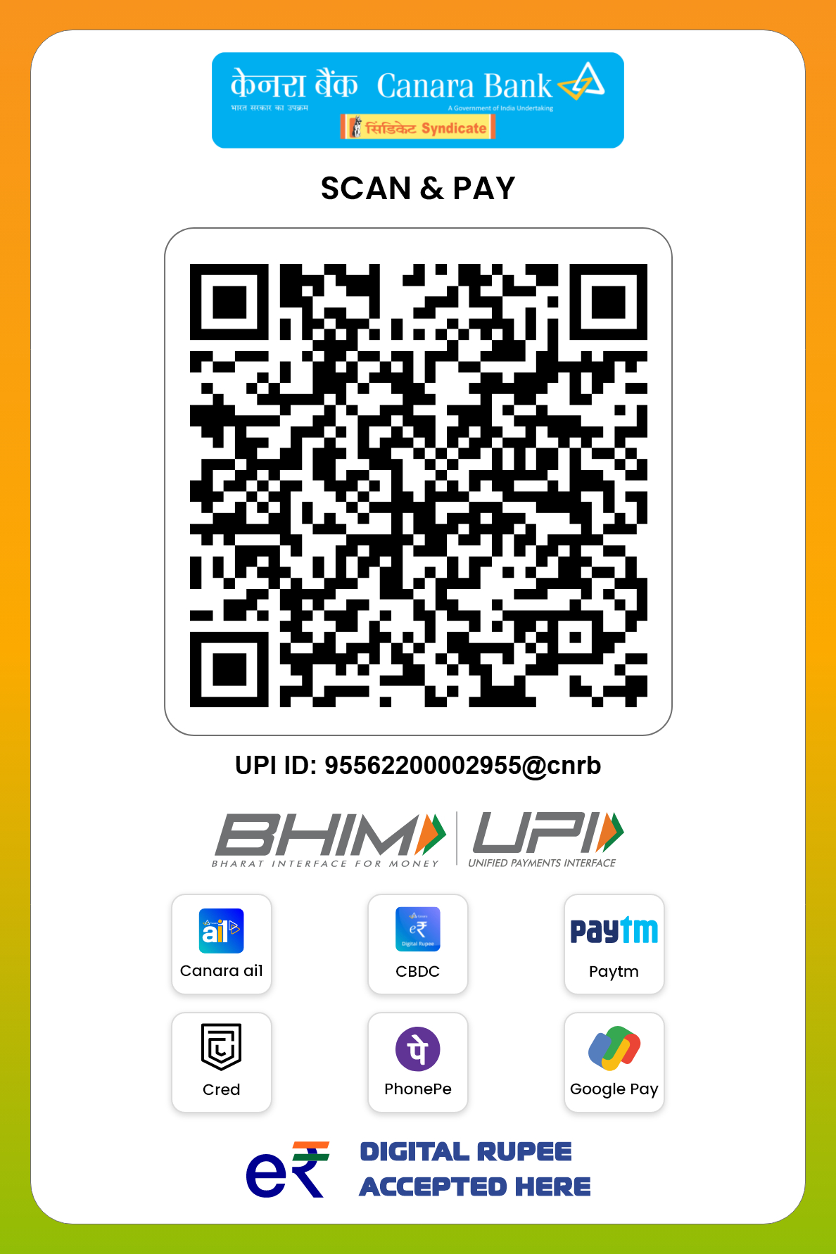 Payment QR Code